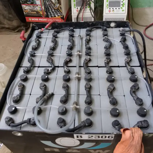 Batteries after regeneration