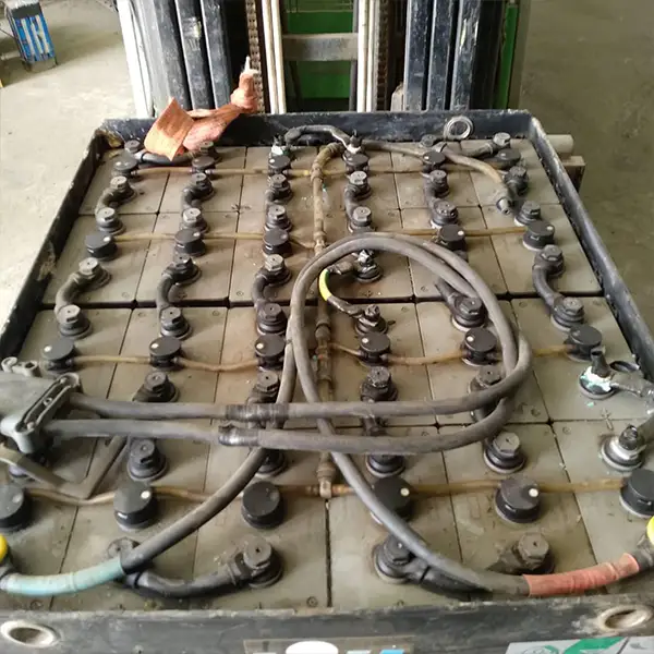 Batteries before regeneration