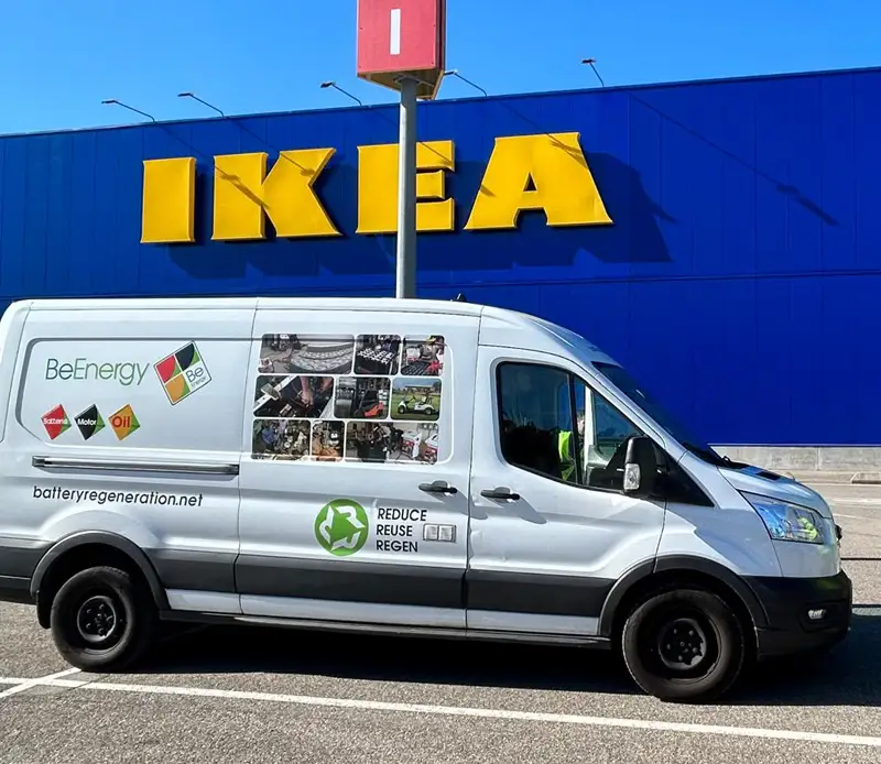 Industrial battery reconditioning